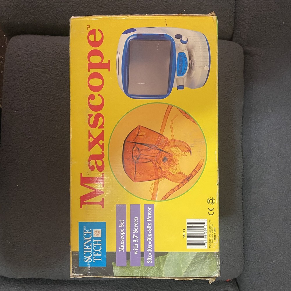 EDU SCIENCE - MAXSCOPE LAB - Max scope Set With 21cm Screen Open Box
