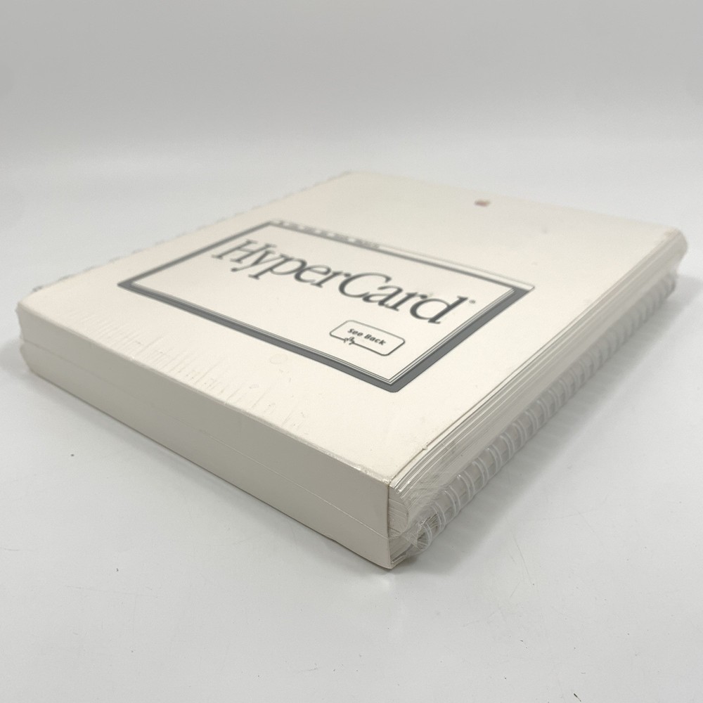 Apple Mac HyperCard Software Discs User Guide Set 942-1601-A Factory Sealed