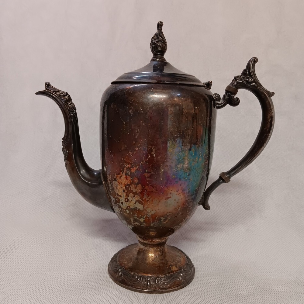 Coffee Server FB Rogers Silver Co 1883 Silverplated 11" Tall