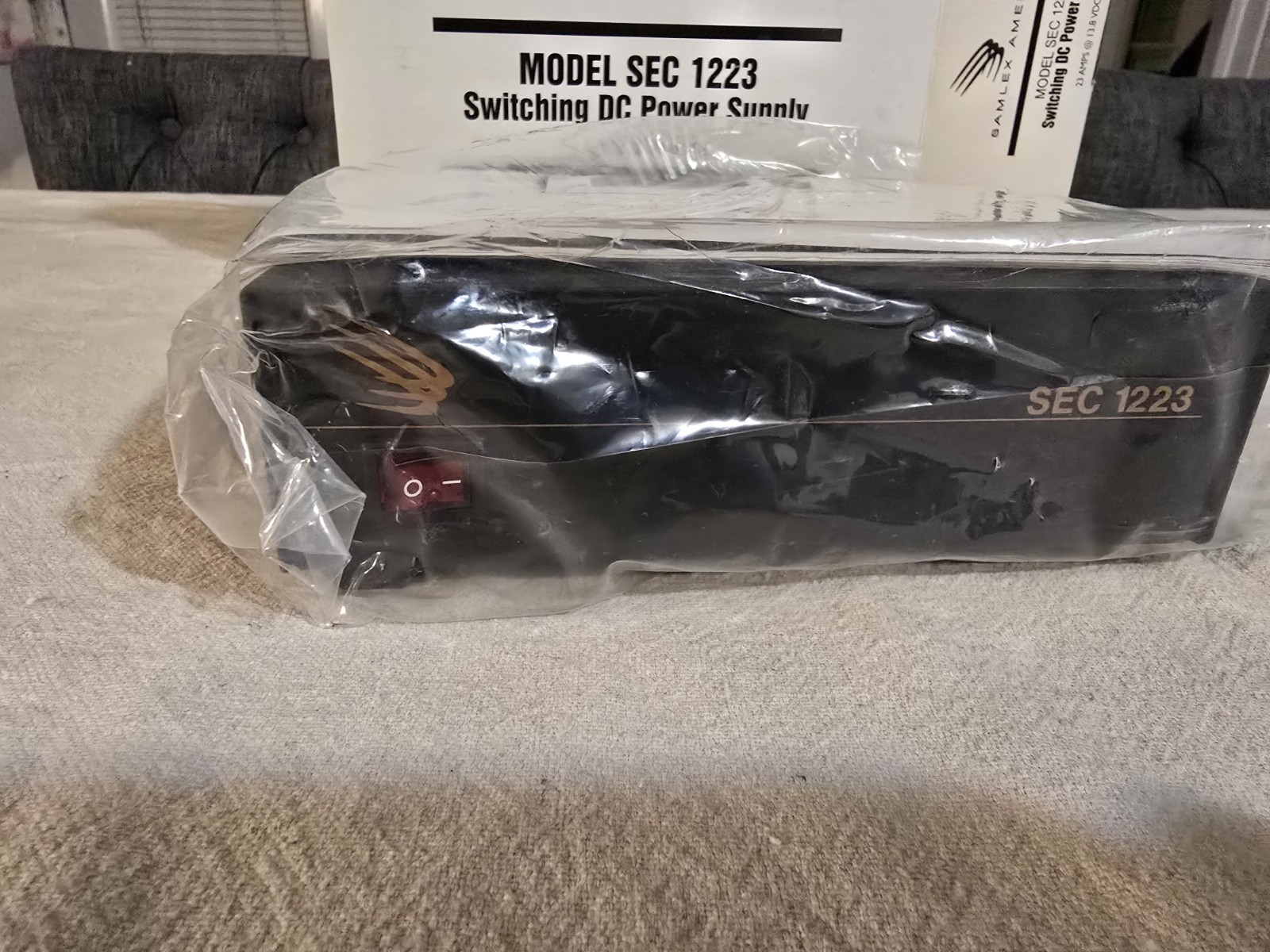 New In Box Samlex America Power Supply Sec 1223 (No Power Cord) See All pics