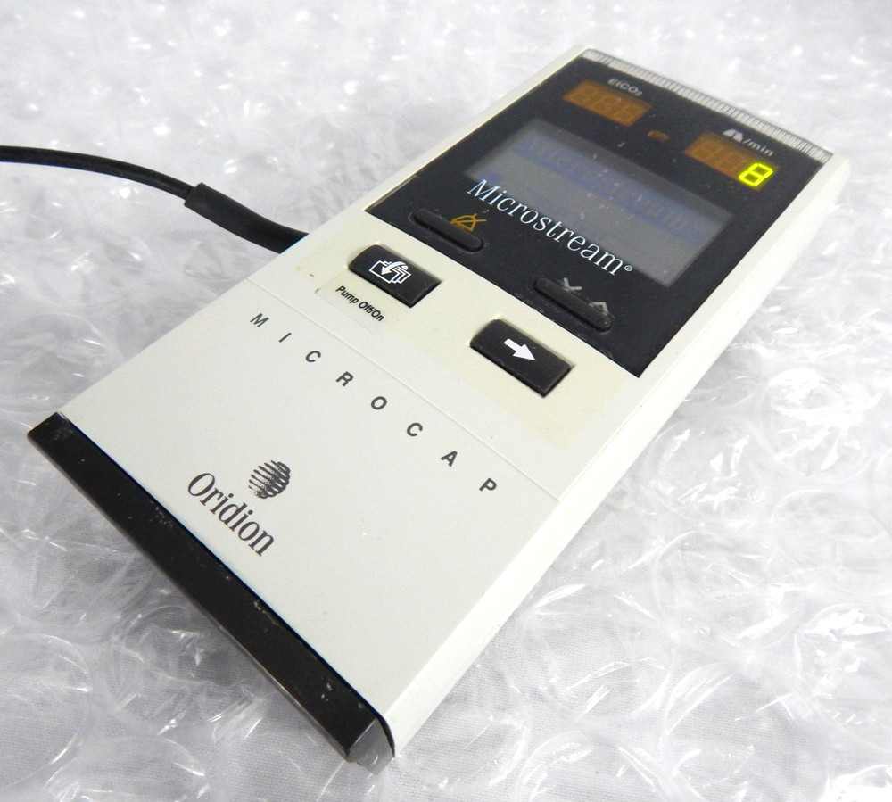 ORIDION MICROCAP HANDHELD CAPNOGRAPH S/N 850