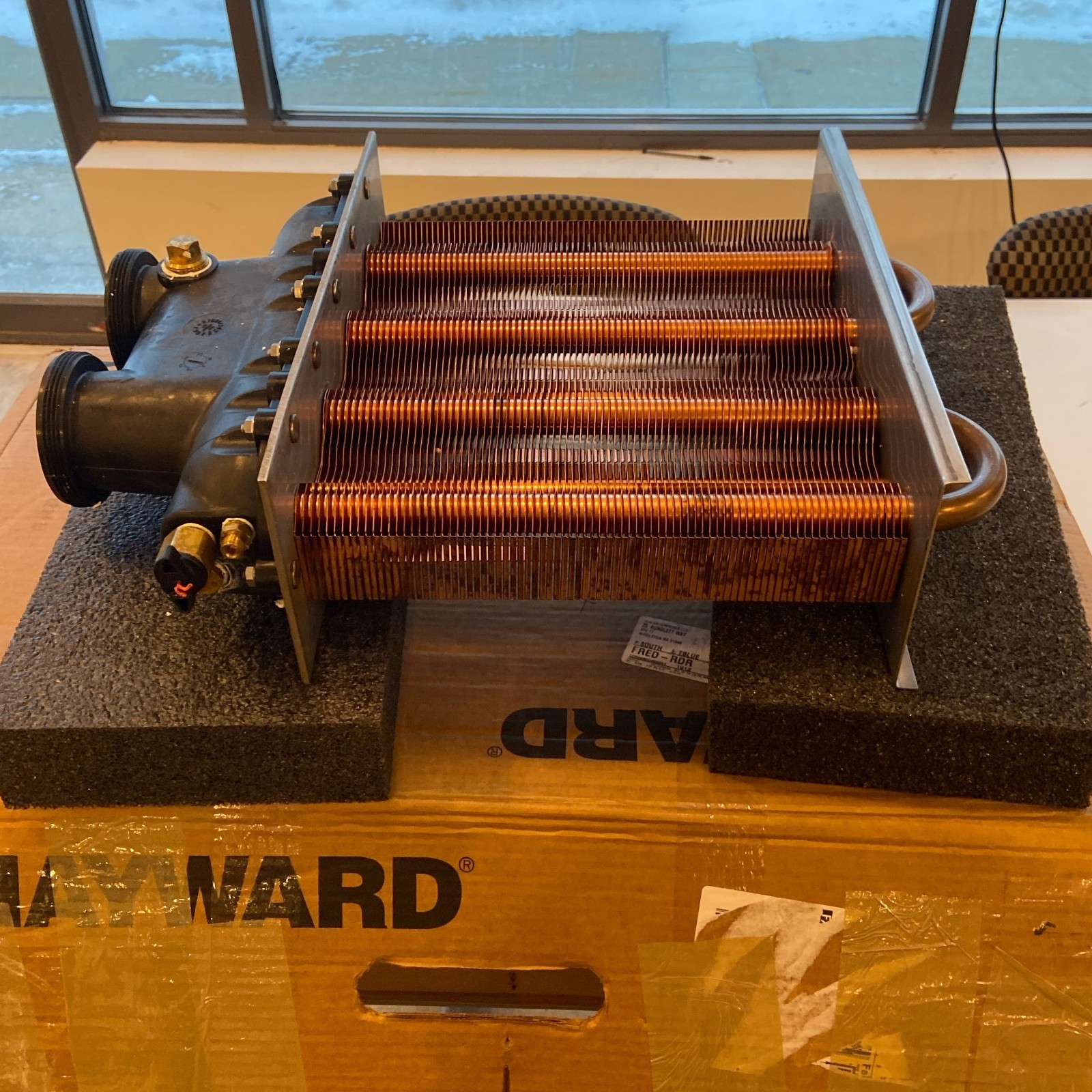 Hayward HAXHXA1153 H150 Heat Exchanger Assembly for H-Series ED1/ED2 Pool Heater