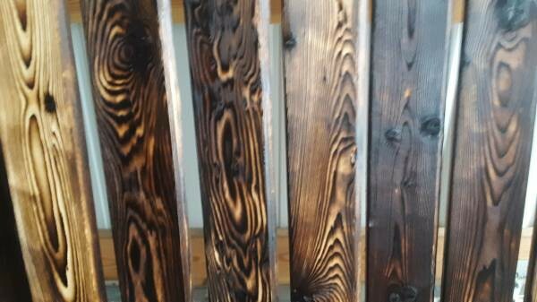 Shou Sugi Ban Base Board Trim