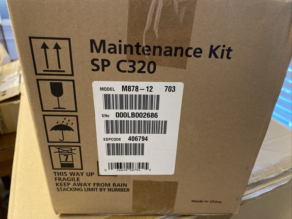 Ricoh SP C320 Maintenance Kit With Fusing Unit & Transfer Rollers 406794