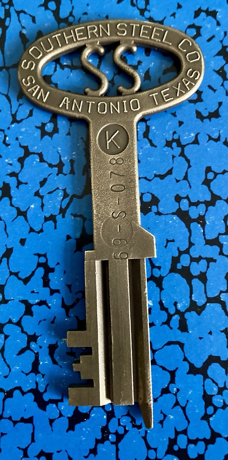 Federal Bureau of Prisons Brass Key; Rare With “Federal Bureau of Prisons”