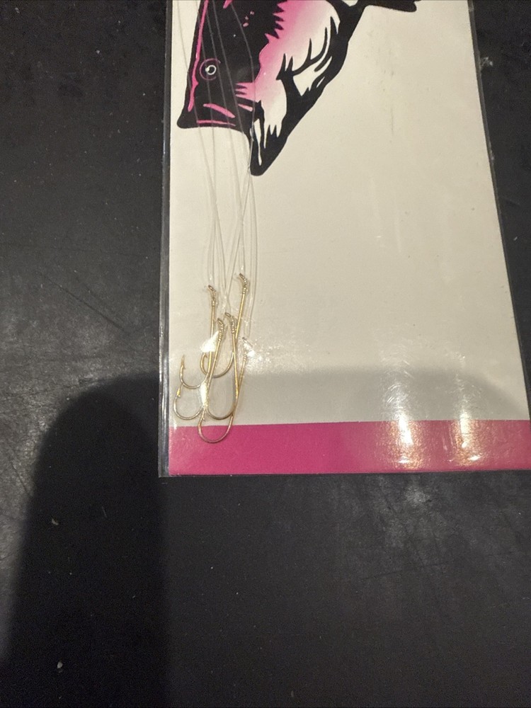 Mustad Ref 353 Aberdeen Size 10 4Lb Test 5 Per Pack