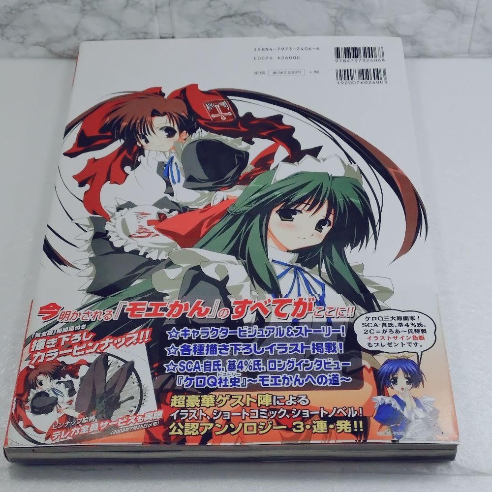 [Good condition] Moekan official visual fan book