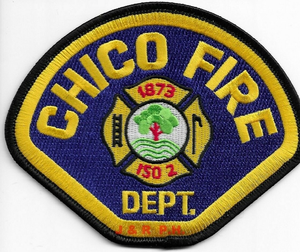 Chico Fire Dept., California (4.75" x 4" size) fire patch