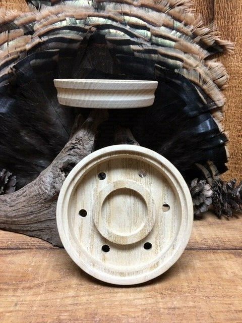 1 - EASY GRIP Profiled Sassafras Turkey Friction Call Pot No Tools Needed