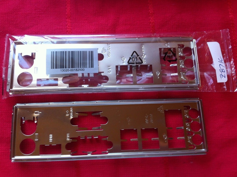 ASUS IO SHIELD FOR ASUS  H81M PLUS  ,USED