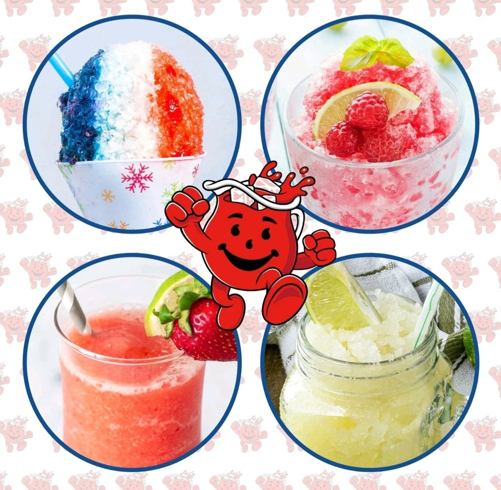 Kool-Aid Snow Cone Maker - Red, White, & Green