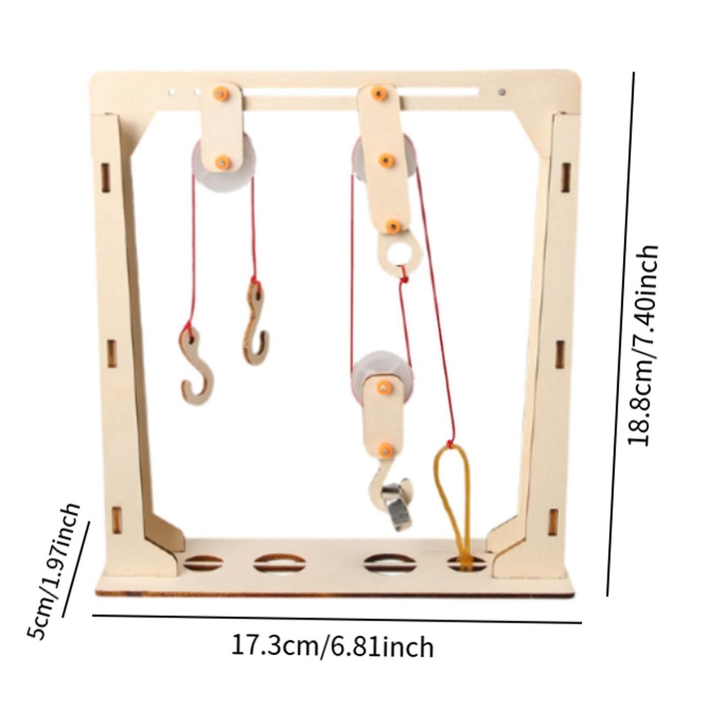 Fixed Movable Pulley Teaching Equipment Multifunction Easy to Install Practical