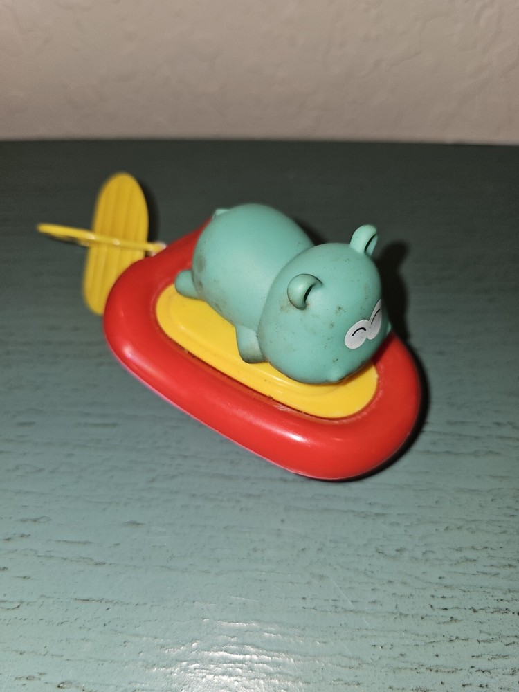 Vintage Pull String Bathtub/Swimming Pull Mechanical Toy