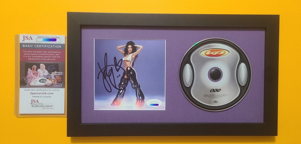 KATY PERRY SIGNED 143 CD AUTOGRAPHED - IN HAND