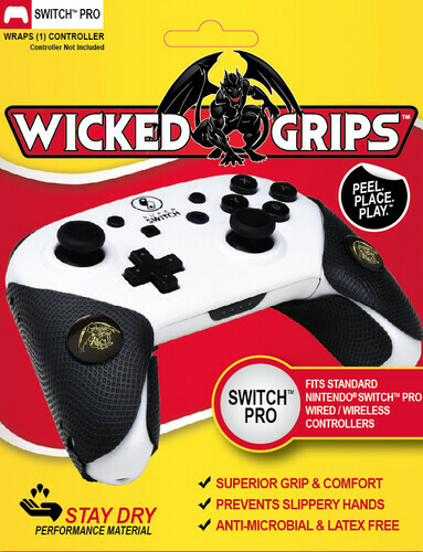 Wicked-Grips High Performance Controller Grips for Nintendo Switch [New ]