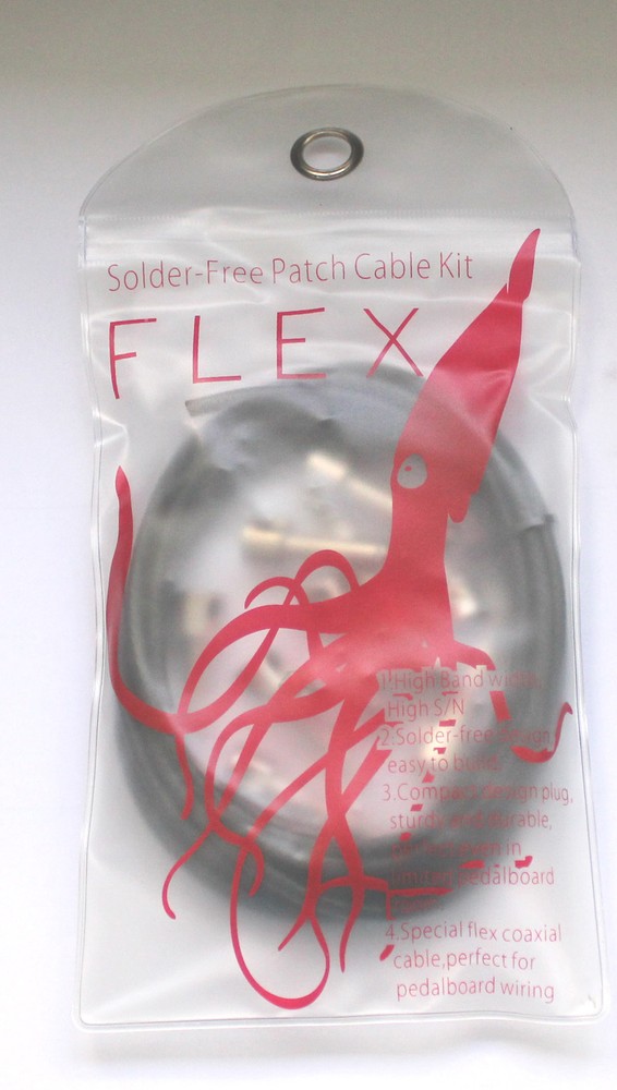 Flex Solderfree Effect Cable Kit 10 Right Angle Plugs  9 Ft. Cable+Cable Tester