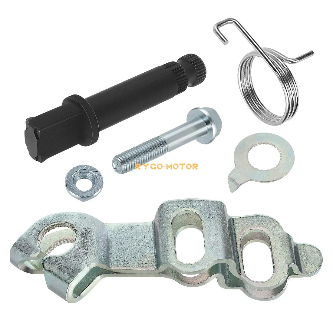 Rear Drum Brake Arm Rocker Cam W/Spring Kit For Honda Rancher 420 TRX420 2014-24