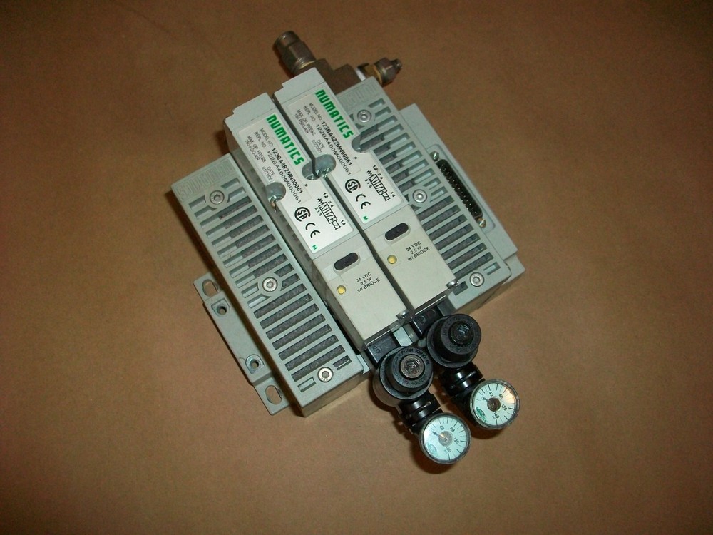 Numatics Pneumatic Valve Stack  123BAZ2MN00061   USED