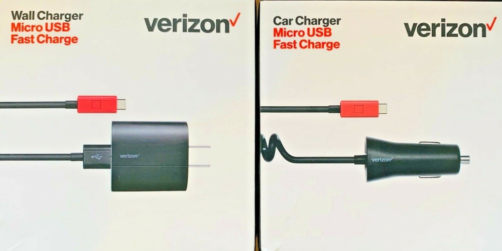 Original Verizon Micro USB Wall Charger OR Car Charger Samsung Galaxy FREE SHIP@