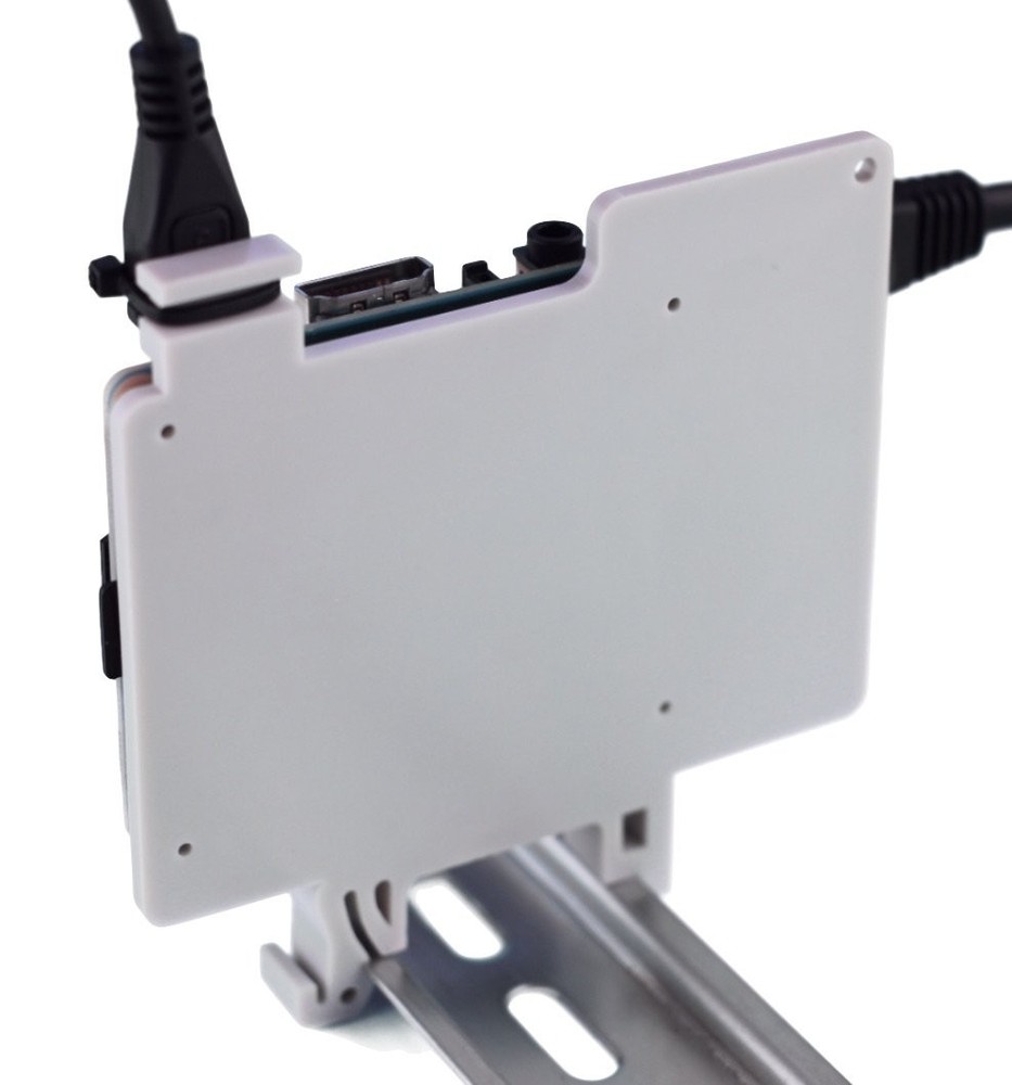 DIN Rail Mount for Raspberry Pi (3-Pack)