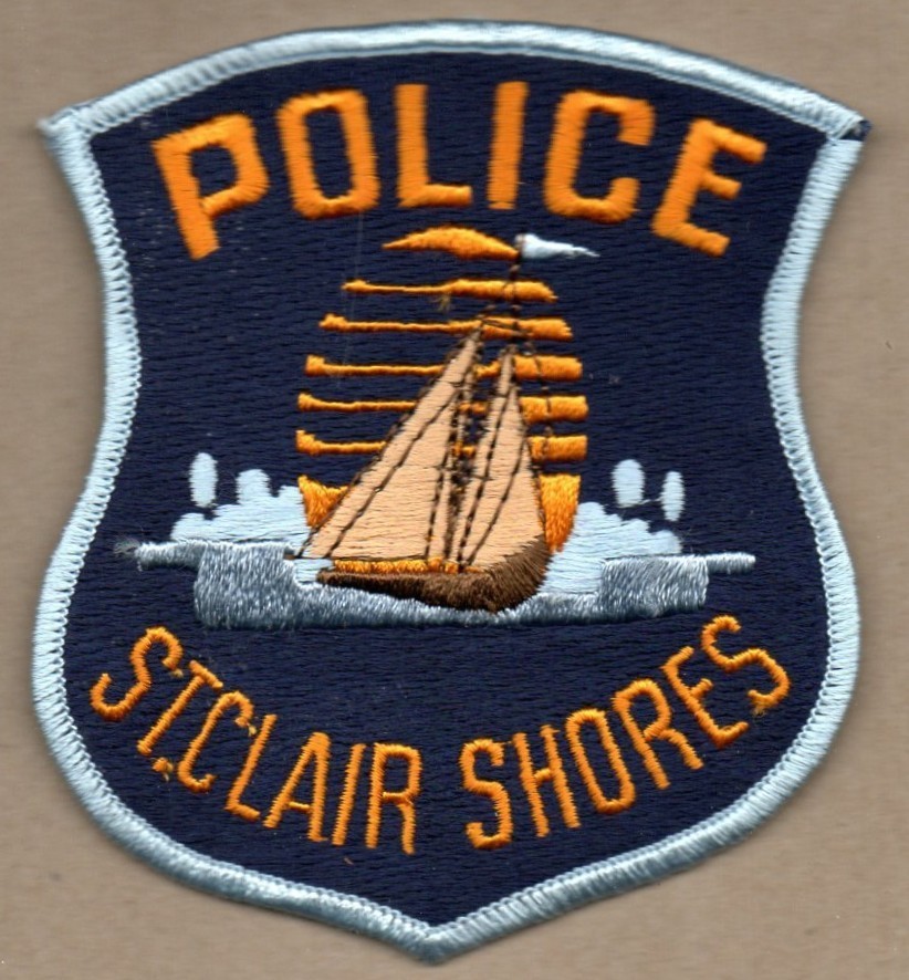 St. Clair Shores (MI) PD Police Patch