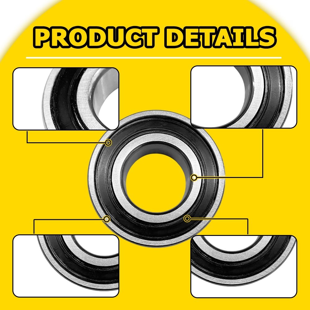 For Harley Street Glide Road Glide Road King 1" Axle Sealed Wheel Bearings 9276