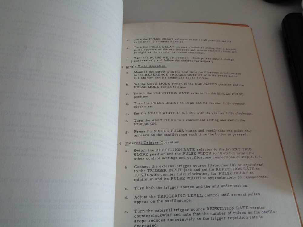 Polarad Model 101 pulse generator