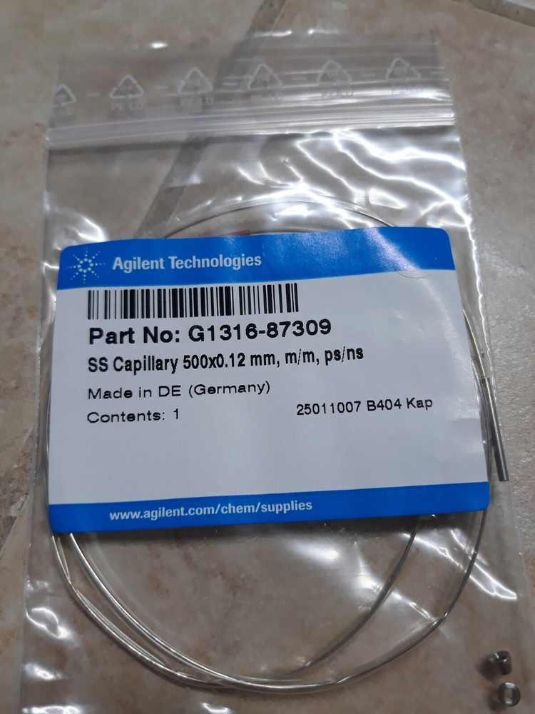 SS capillary 500x.12mm ps/ns