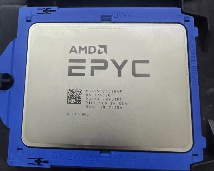 AMD EPYC 7551P Server CPU 32-Core 2.0GHz Socket SP3 180W Processor 64MB Cache