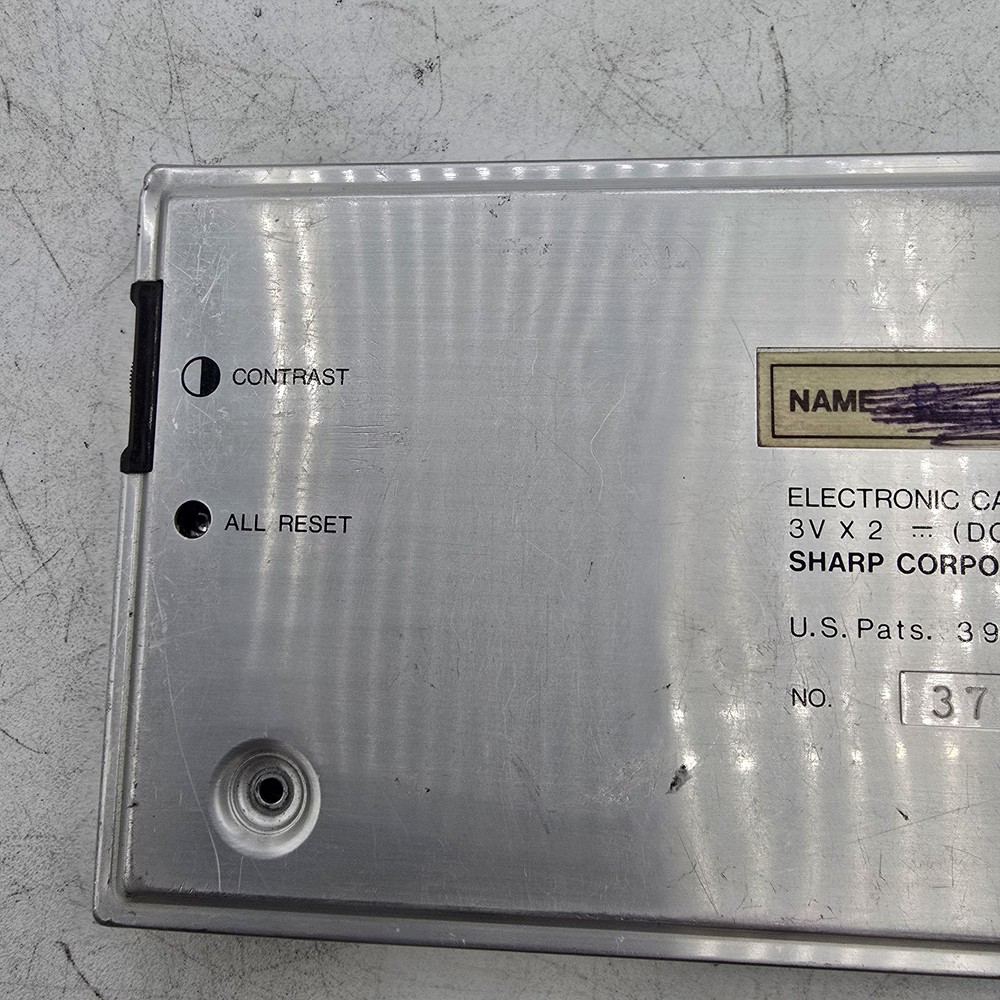 Sharp EL-5500 Scientific Calculator BASIC Computer Tested Works Needs Battery