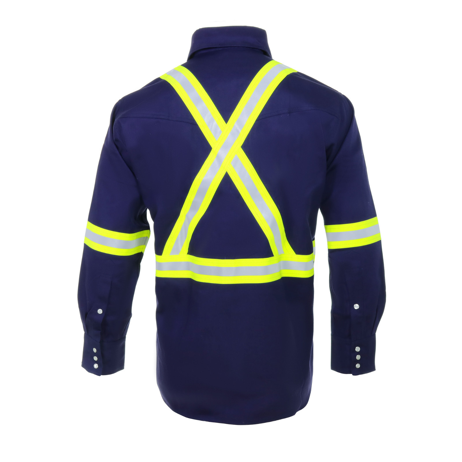 Flame Resistant FR High Visibility Lightweight Work Shirt