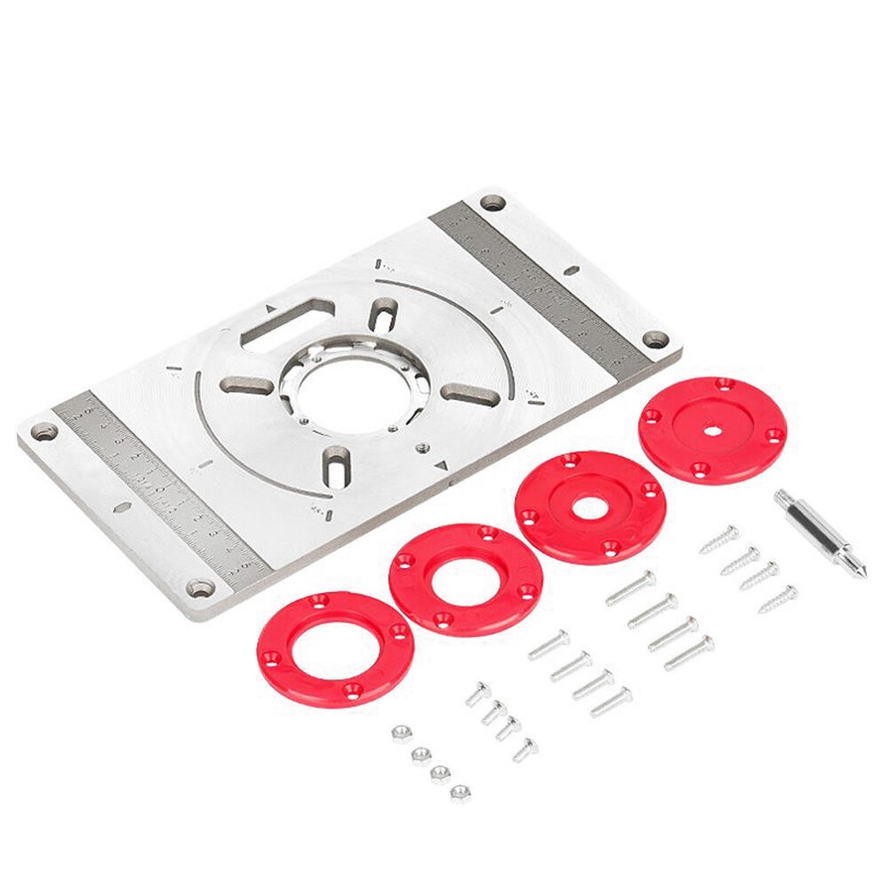Alloy Router Table Insert Plate  Machine Engraving Tool N0Z1