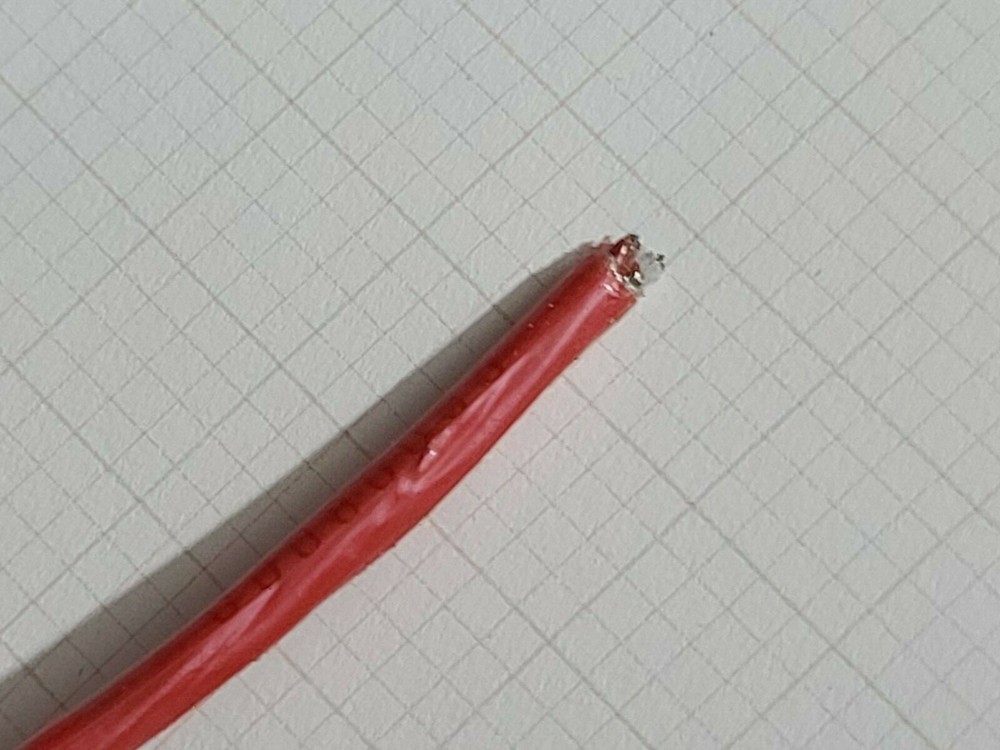 Priority Wire 18/3C Plenum Shielded FEP/FEP 200C Communication Cable Red /50ft