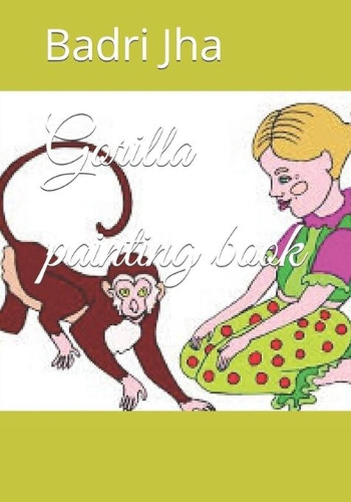 Gorilla painting book