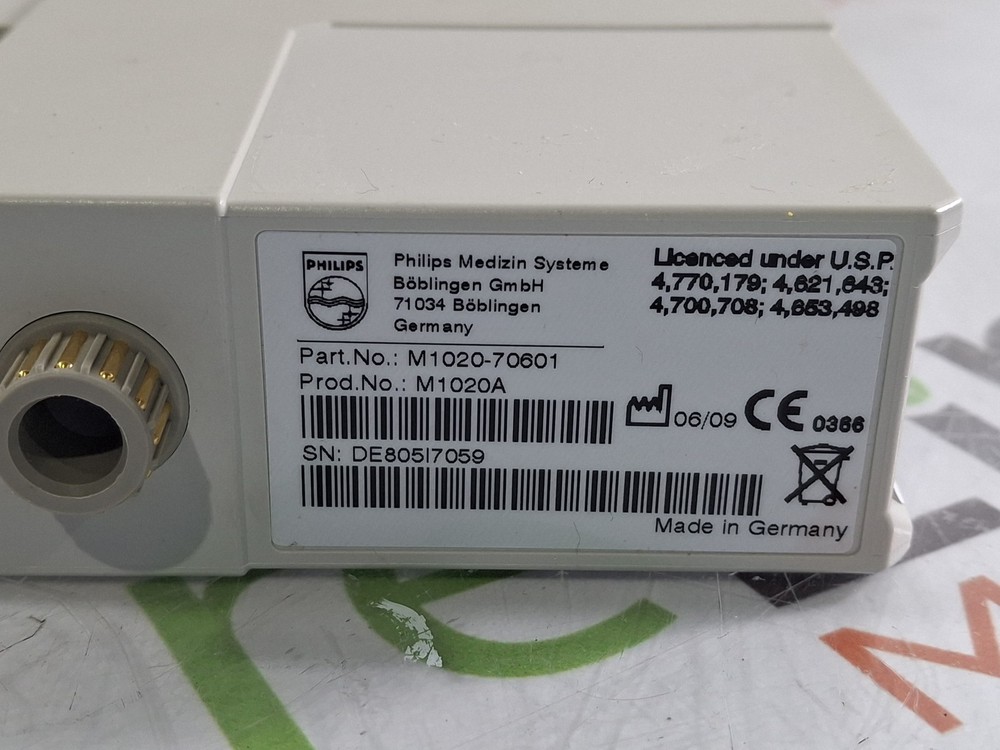 Hewlett Packard M1020A SpO2/PLETH Single Parameter Module