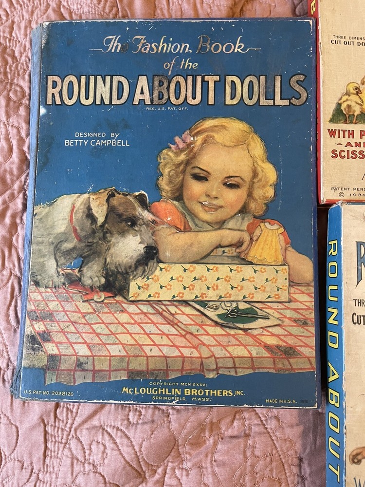 Round About Paper dolls Antique