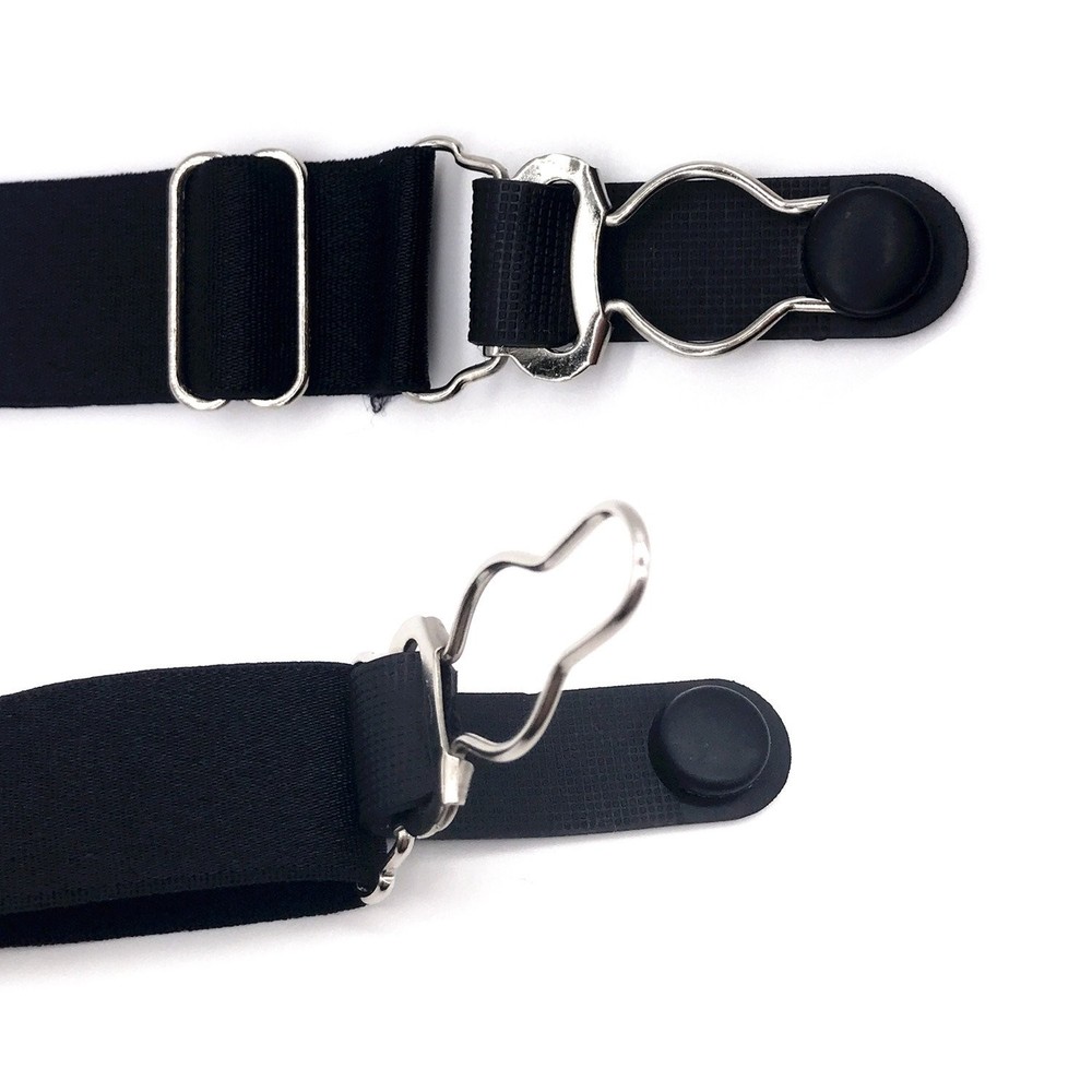 4 Pcs Multifuction Adjustable Elastic Stocking Clip Garter Suspender