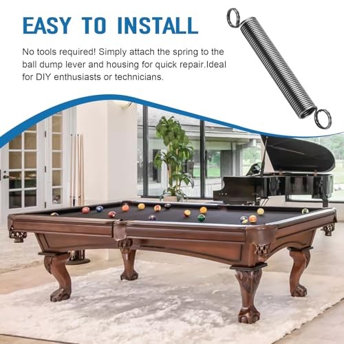 Ball Dump Spring Replacement for Valley Pool Table Hinge Bar,Return Spring