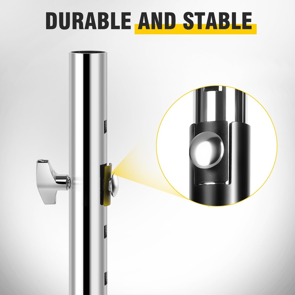 Drum ThroneAdjustable Stool Drum Universal Drum Throne Drummer Stool for Adul...