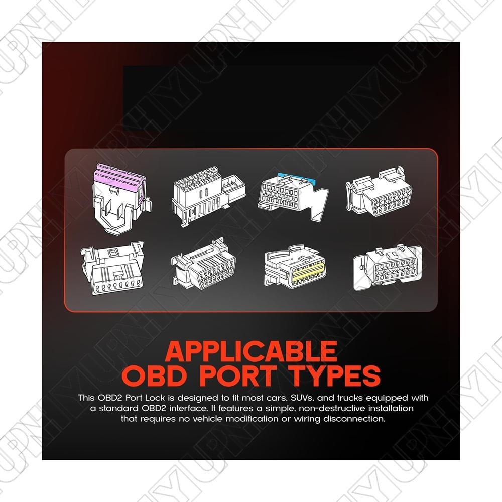 High Quality OBD2 Port Lock - Ultimate Anti-Theft Security Solution