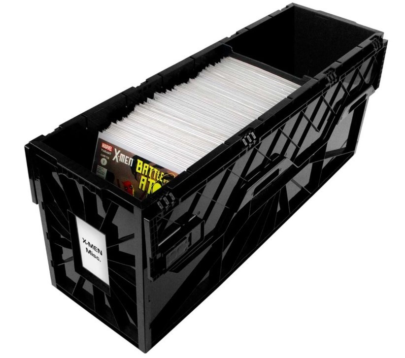 BCW Acid-Free Heavy Duty Stackable Plastic Comic Book Storage Bin