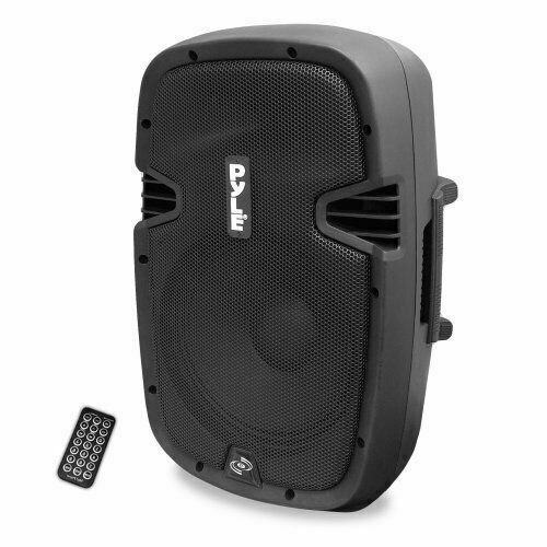 Pyle 10'' Powered 2-Way Speaker MP3 USB SD Input + Bluetooth & Record