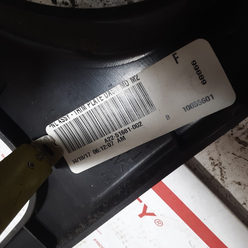 2017 Freightliner dash 22-7441-000