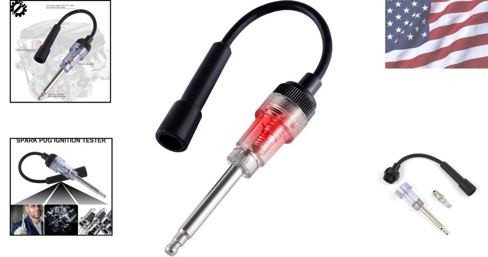 Universal Inline Spark Plug Tester - Efficient Ignition Diagnostics Tool