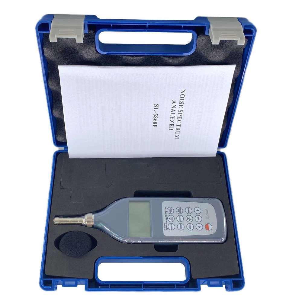 Integrated Sound Level Meter Noise Spectrum Analyzer with Range 25dB~130dB (A)
