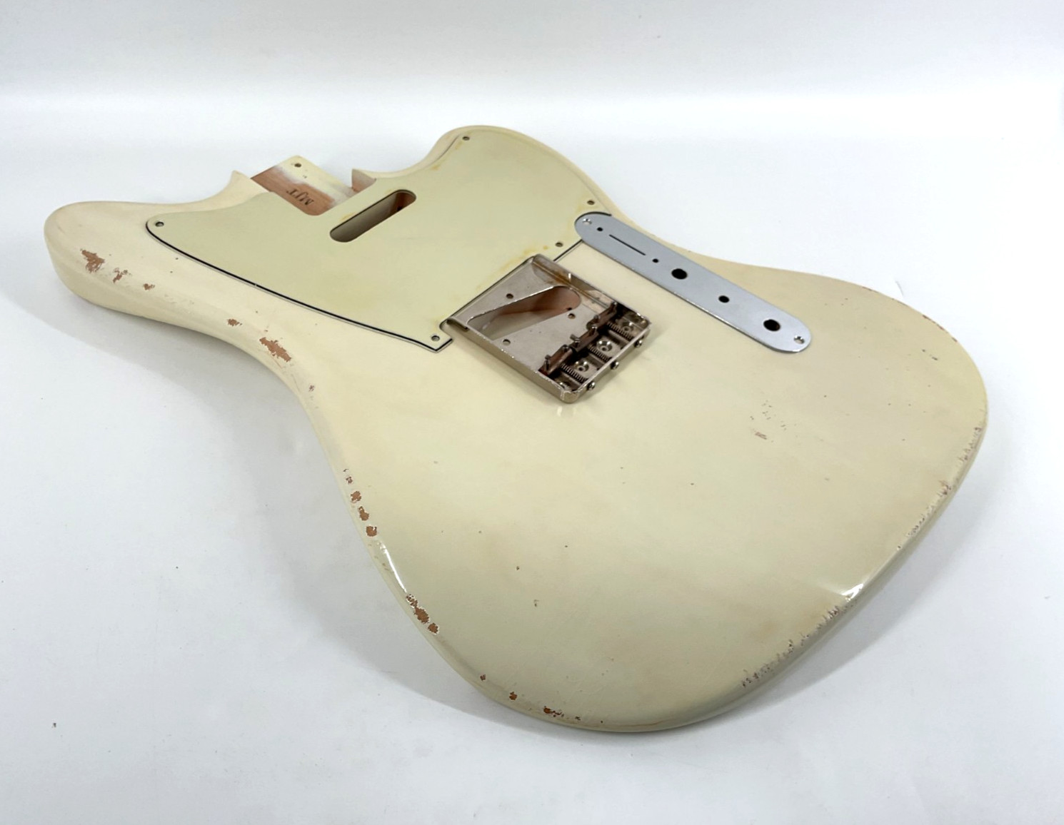 MJT Official Custom Vintage Aged Nitro Guitar Body Mark Jenny VTM Alder Blond