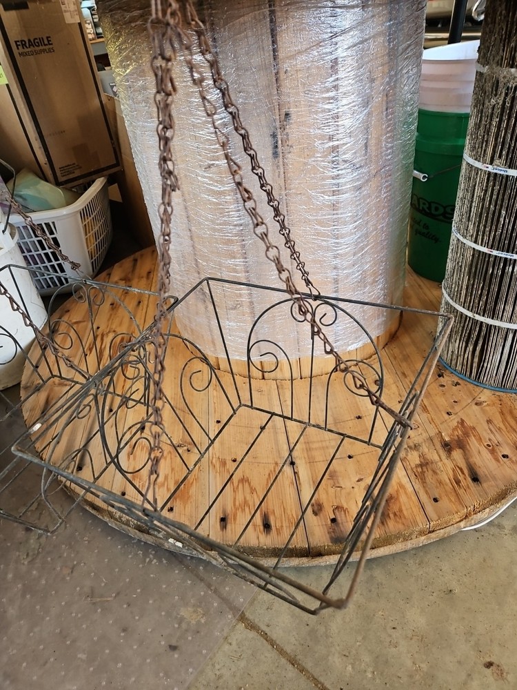 Vintage Hanging Plant Baskets