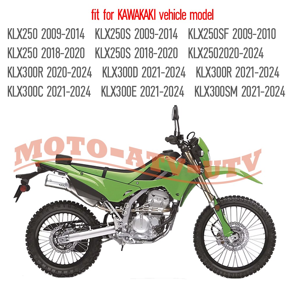 Clutch Friction Steel Plates Kit & Gasket for Kawasaki KLX250S KLX250 2009-2014