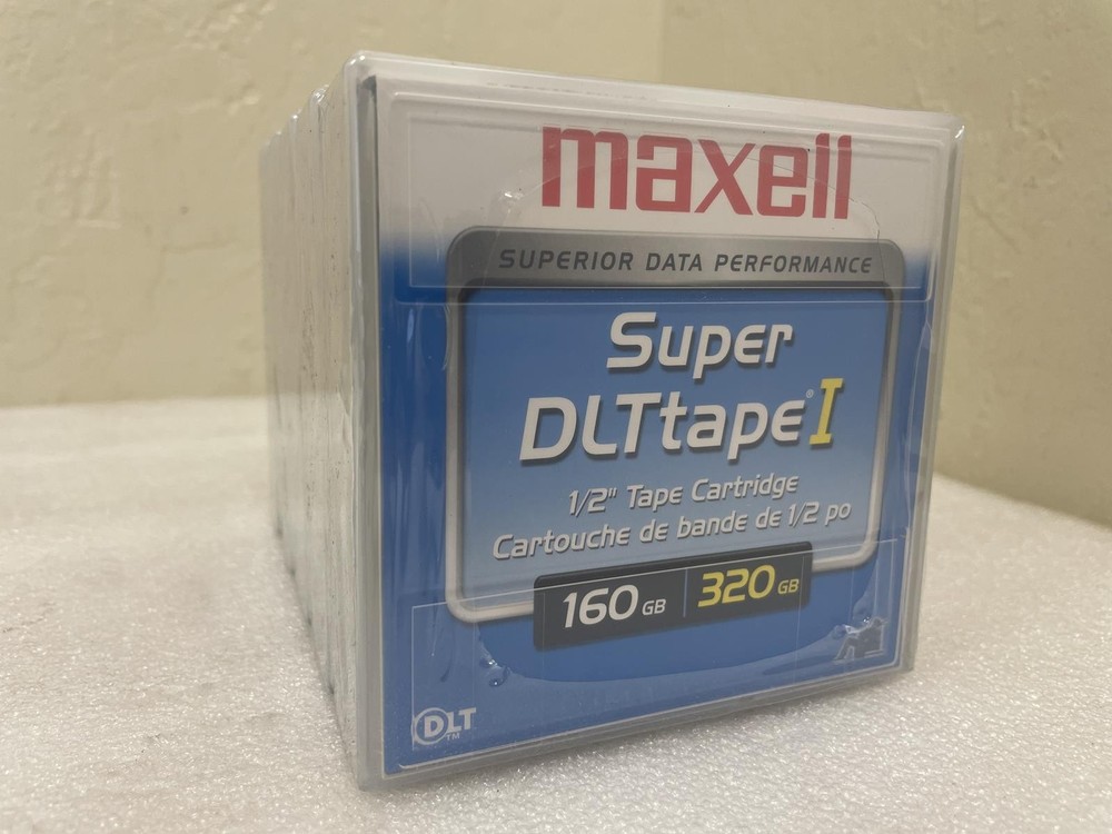 MAXELL 5-PACK 183700 SUPER DLT TAPE I
