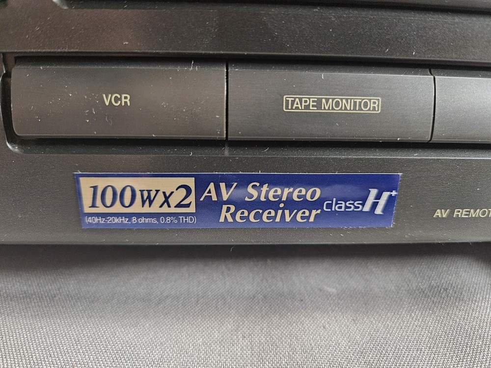 TECHNICS STEREO RECEIVER MODEL SA-EX 140 AM/FM W/ Remote